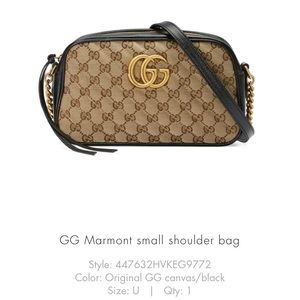 GUCCI Marmont small shoulder bag